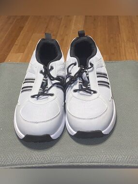 Men’s Athletic Shoes in White and Black